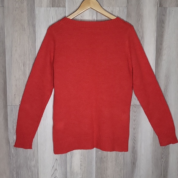 Woolrich Womens Medium Wool Mohair Blend Cable Knit Sweater Classic Preppy - Picture 7 of 9